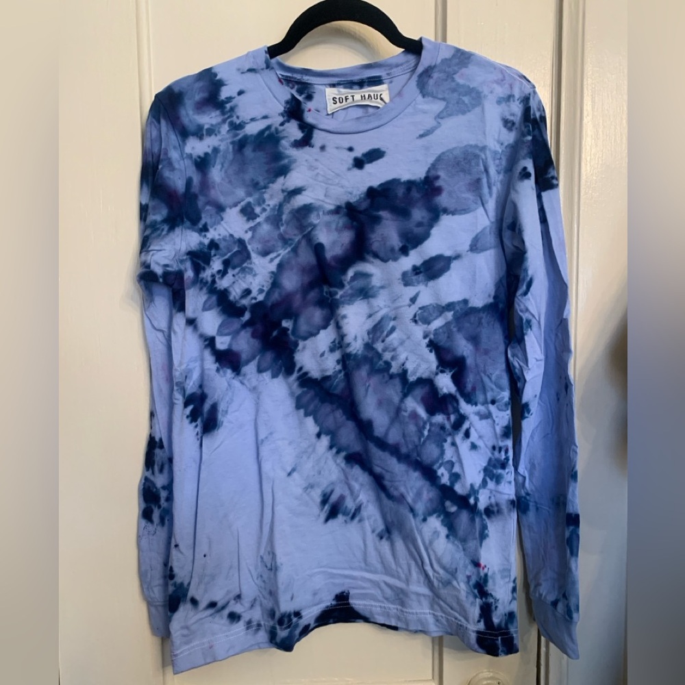 Soft Haus tie dye long sleeve shirt